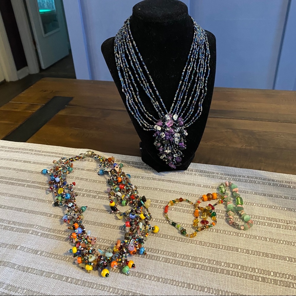 Beaded Necklace Set